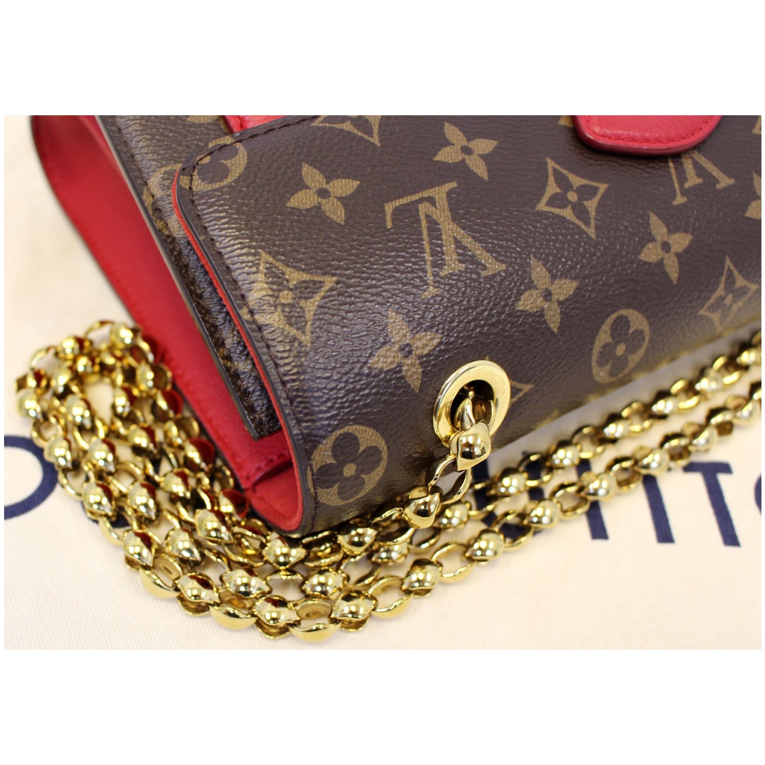 LOUIS VUITTON Victoire Monogram Canvas Shoulder Crossbody Bag Cherry-US