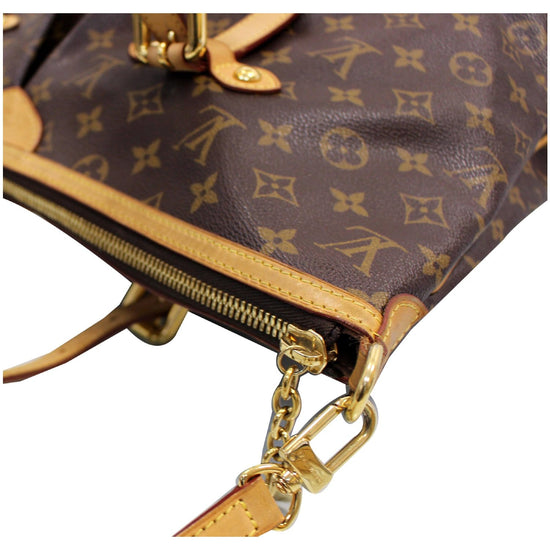 Louis Vuitton Brown Monogram Canvas Palermo GM Shoulder Bag – On