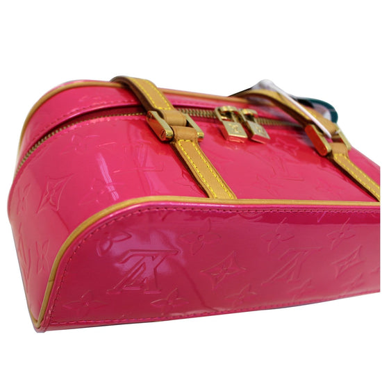 Louis Vuitton Pink Vernis Sullivan Horizontal PM Brown Leather Patent  leather ref.559178 - Joli Closet