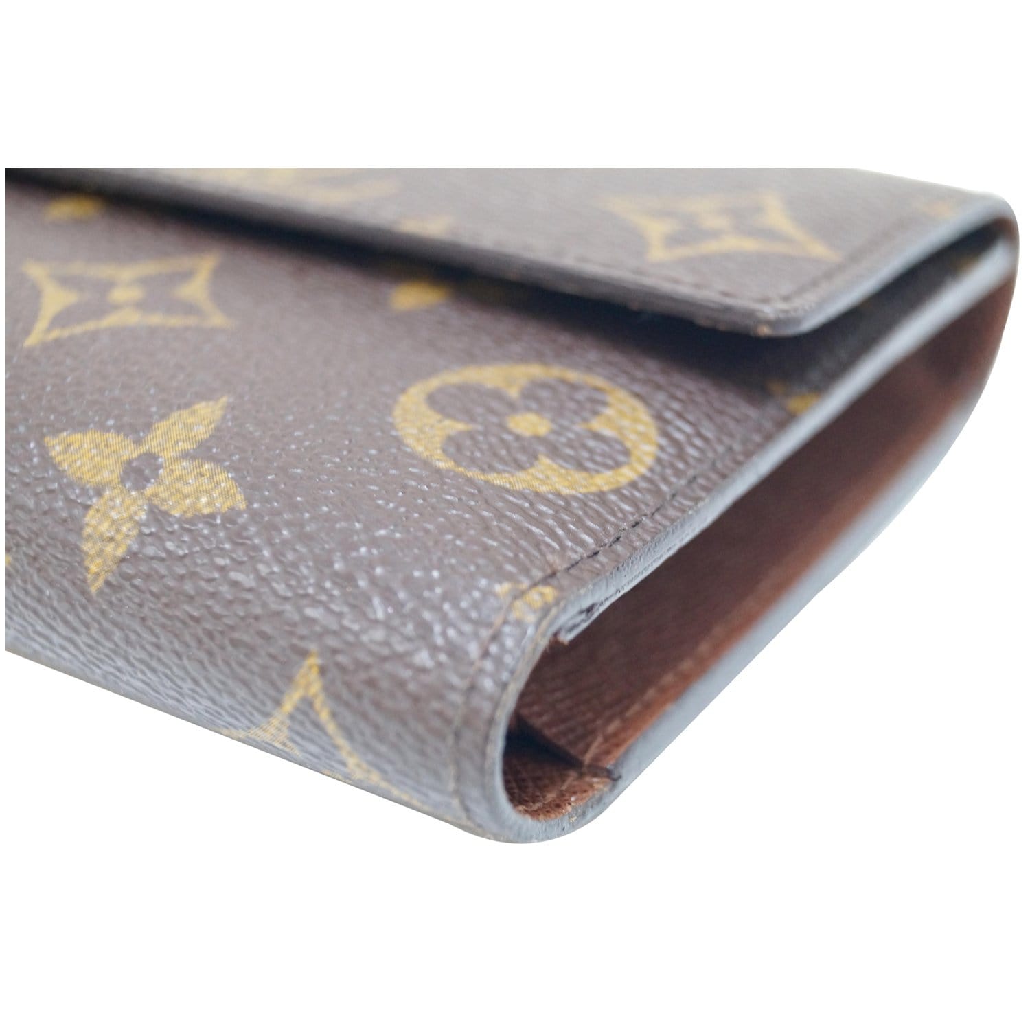 LOUIS VUITTON Porte Tresor International Monogram Canvas Wallet Brown-US