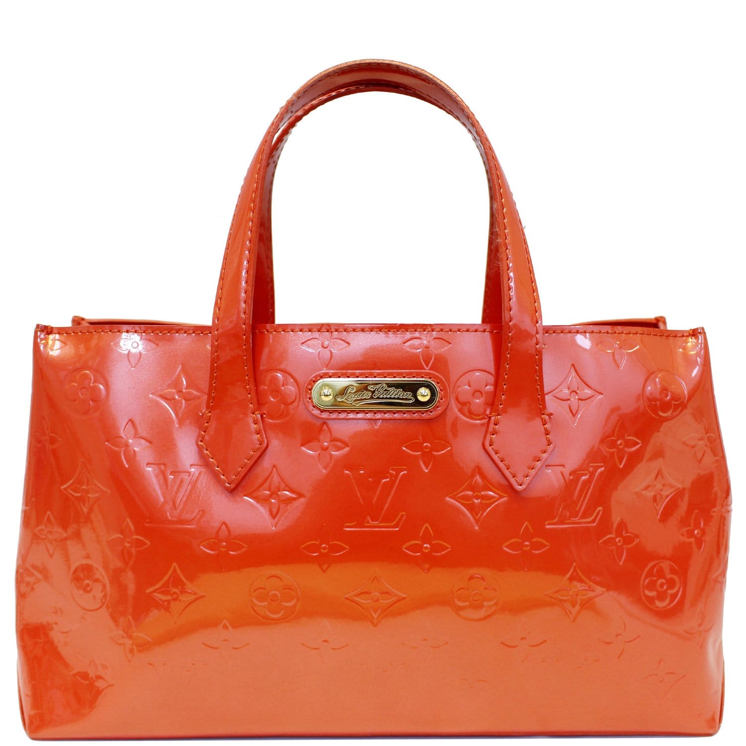 Louis Vuitton Vintage - Vernis Wilshire PM Bag - Red - Vernis