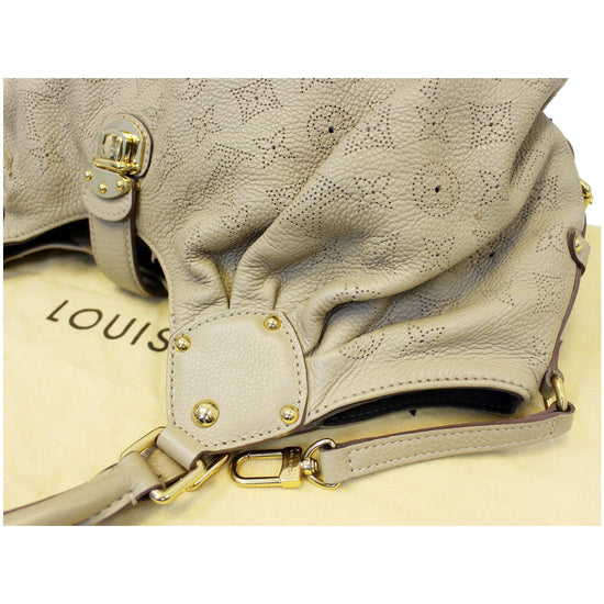 LOUIS VUITTON Mahina XXL Monogram Leather Opal Shoulder Bag