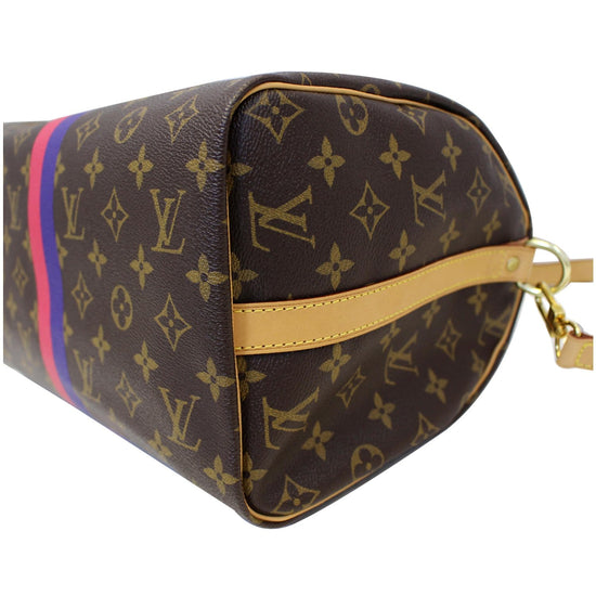 Speedy handbag Louis Vuitton Brown in Synthetic - 36061199