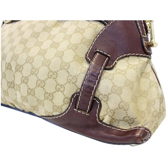 Gucci GG Canvas Horsebit Nail Boston Bag - Neutrals Handle Bags, Handbags -  GUC1236066