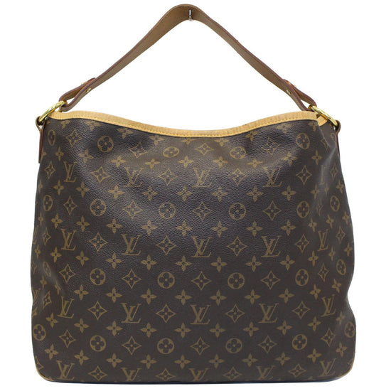 Delightful handbag Louis Vuitton Brown in Synthetic - 37551982