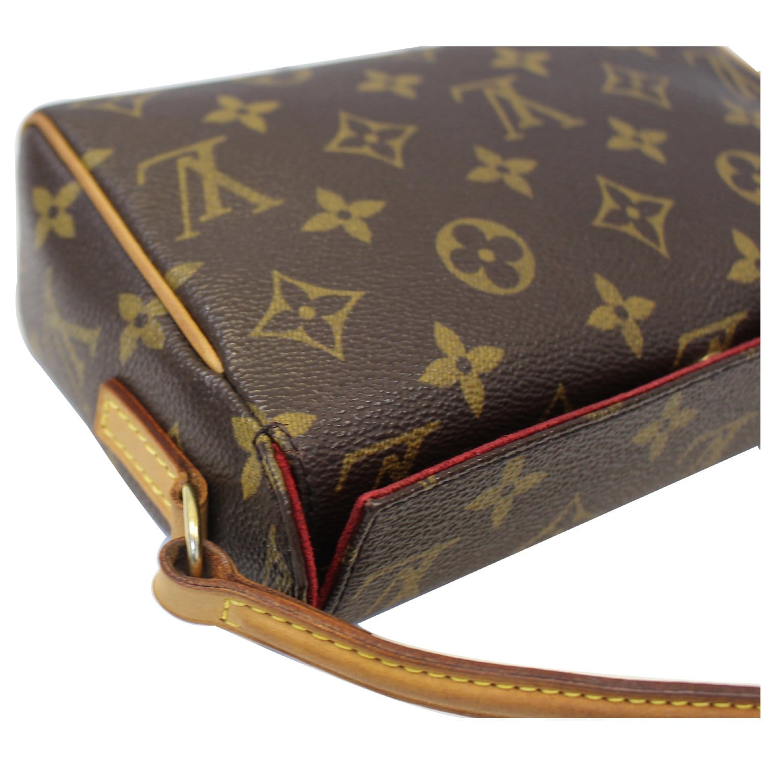 LOUIS VUITTON Recital Monogram Canvas Shoulder Handbag-US