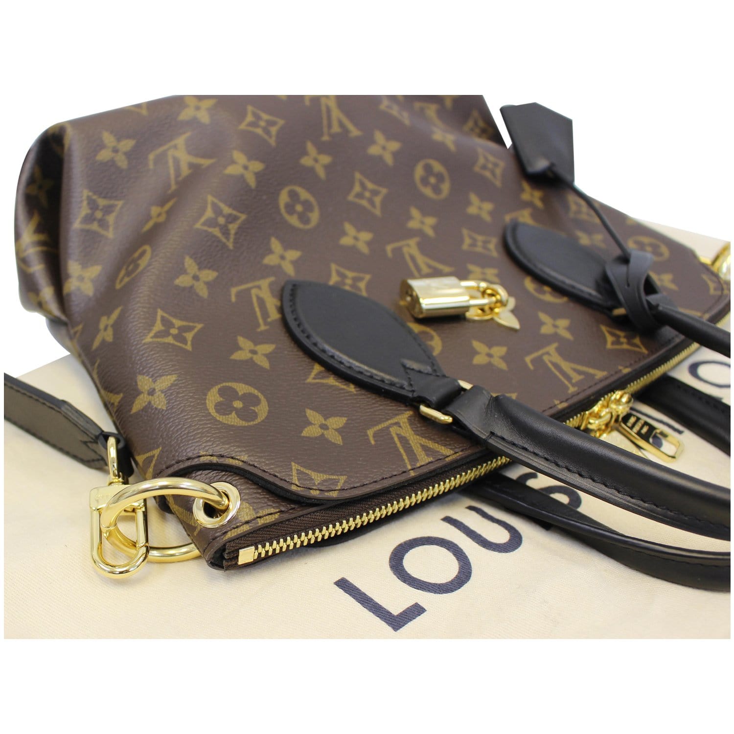 Louis Vuitton Flower Tote Zipped PM Monogram Shoulder Bag