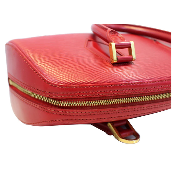 Louis Vuitton Red Epi Leather Pont Neuf PM at Jill's Consignment