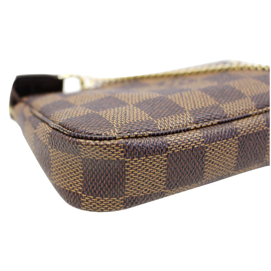 Louis Vuitton // Brown Damier Ebene Mini Pochette Accessoires Bag – VSP  Consignment