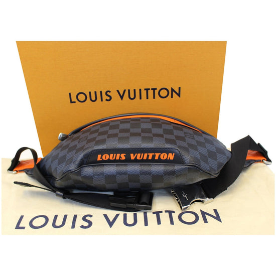 LOUIS VUITTON Discovery Damier Cobalt Race Bumbag Navy Blue