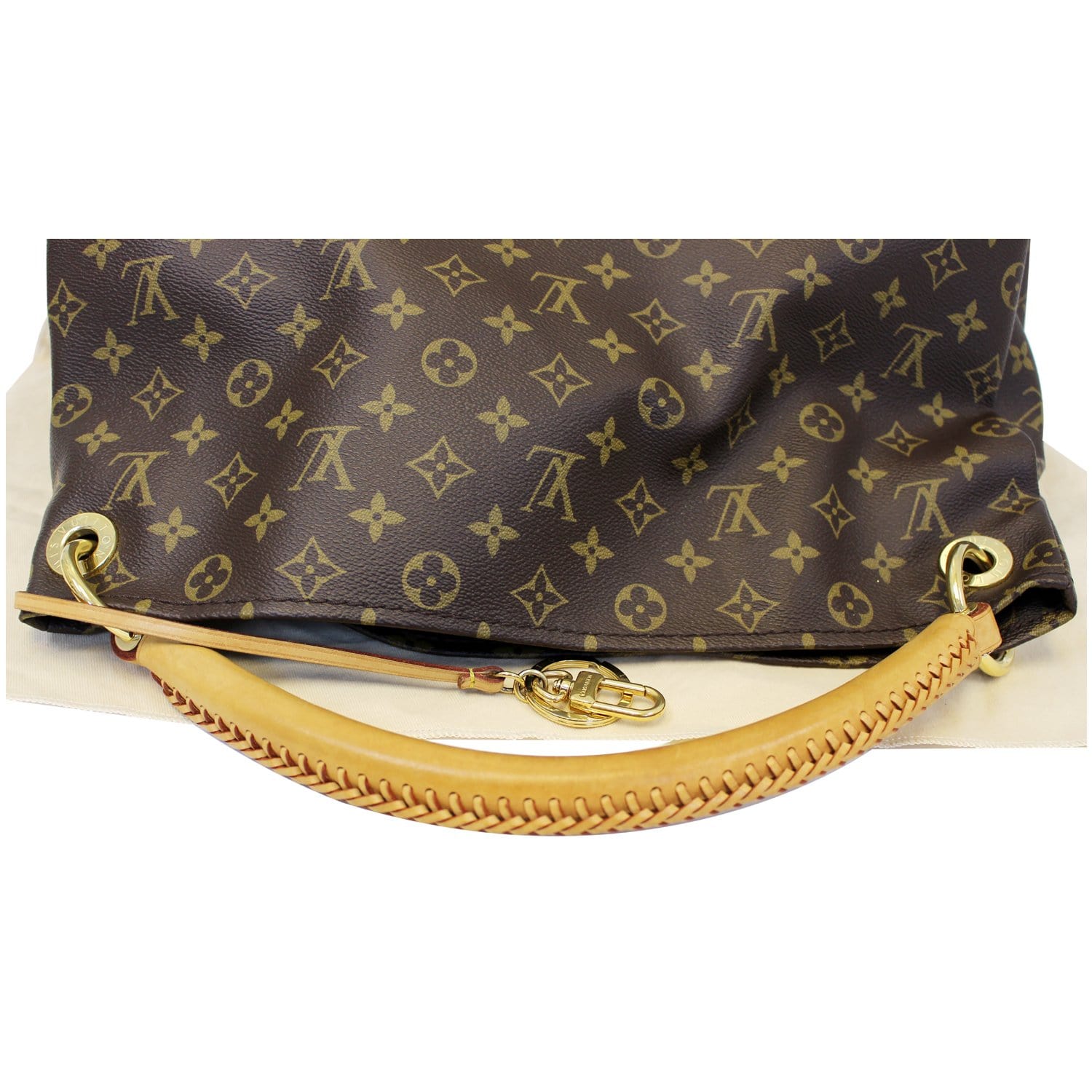 Authentic Louis Vuitton Artsy Monogram Canvas Hobo Shoulder