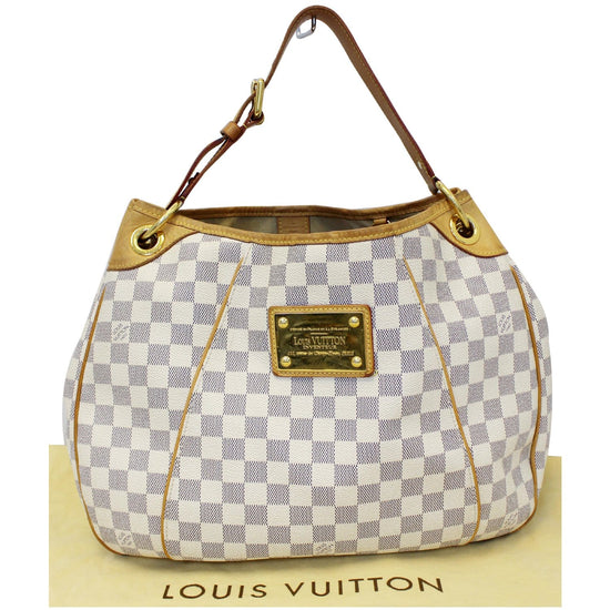 Authentic LOUIS VUITTON Galliera PM Damier Azur Tote Shoulder Bag Purse  #47821