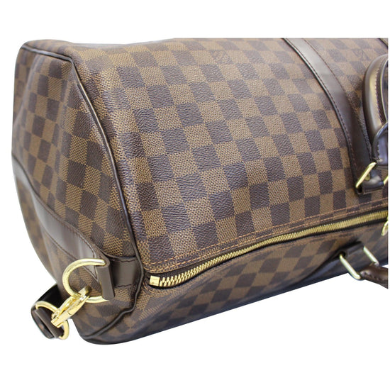 Keepall Bandoulière 55 Damier Ebene - Women - Personalization