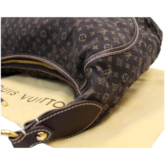 Louis Vuitton Grey Monogram Mini Lin Manon MM Hobo Idylle Artsy s214lv76