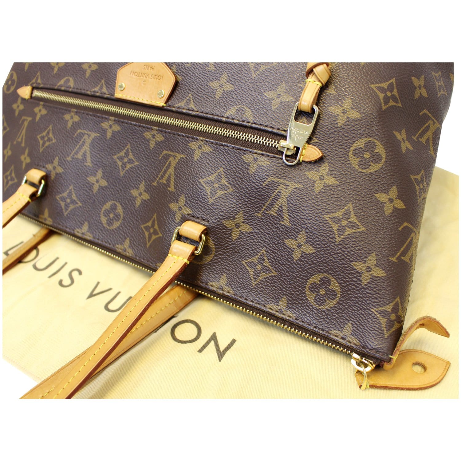 LOUIS VUITTON Iena MM Monogram Canvas Shoulder Bag-US