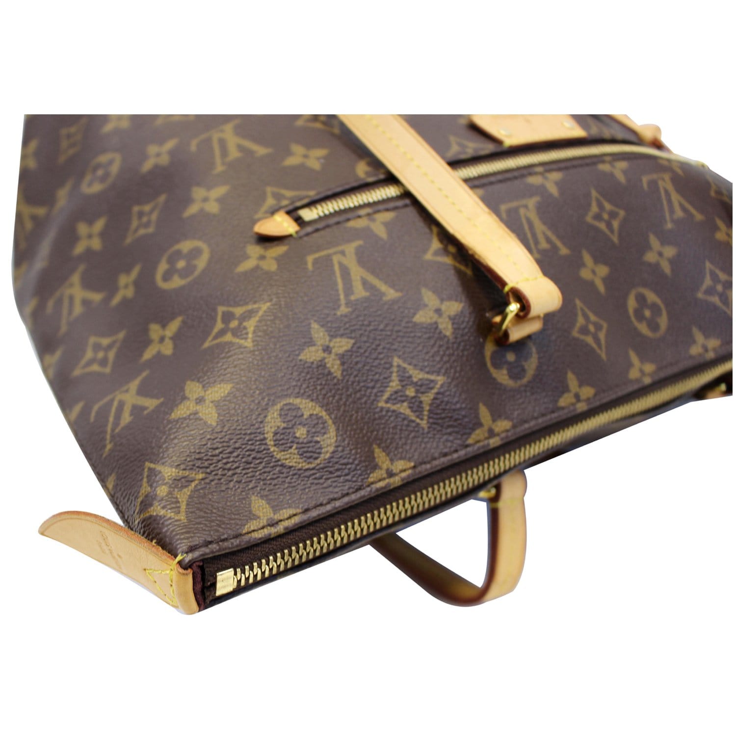 LOUIS VUITTON Iena MM Monogram Canvas Shoulder Bag Brown-US