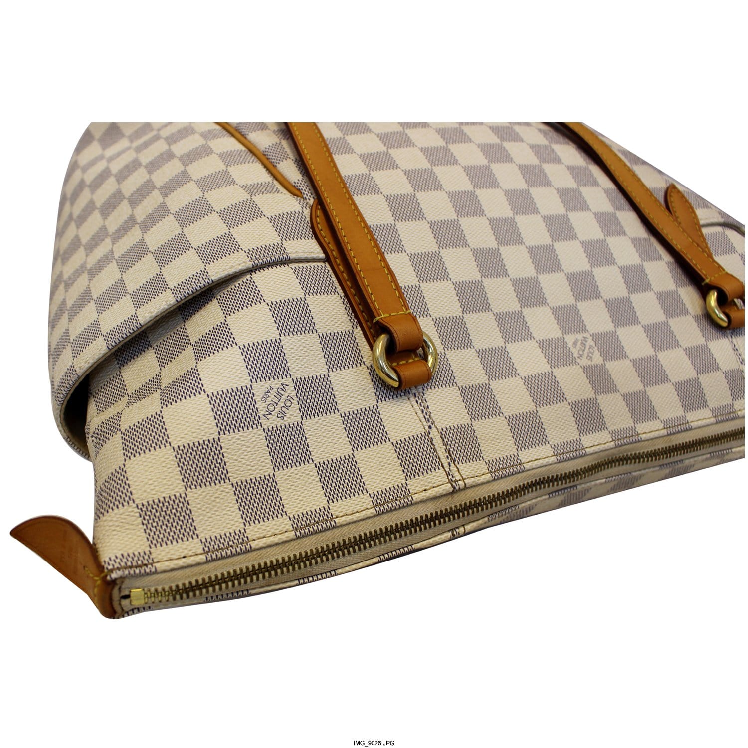 Louis Vuitton Totally GM Damier Azur Tote Shoulder Bag