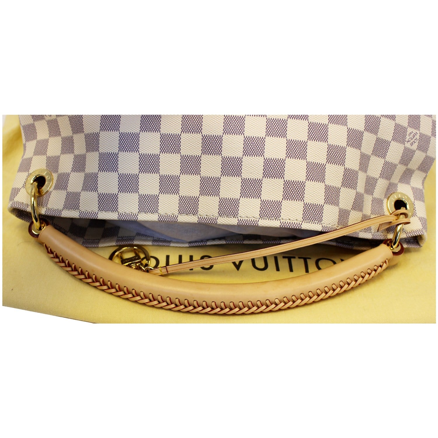 Louis Vuitton Damier Azur Canvas Artsy MM Bag - Yoogi's Closet