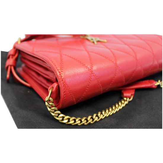 ysl angie chain bag in quilted lambskin