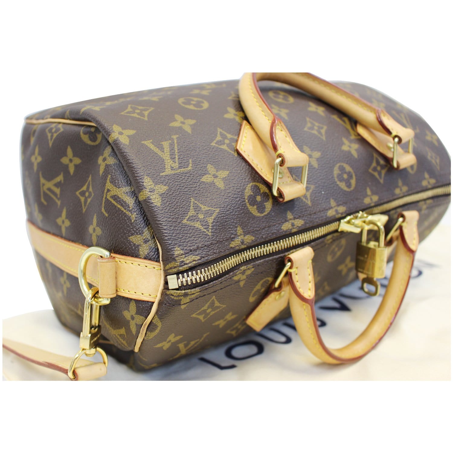 Lv Speedy Bandouliere 30 Authentic Speedy 25