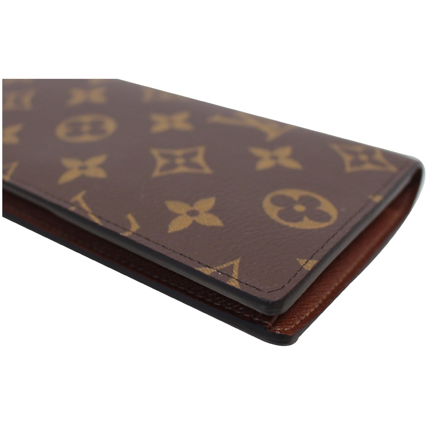 Louis Vuitton Brazza Wallet Monogram Canvas Brown