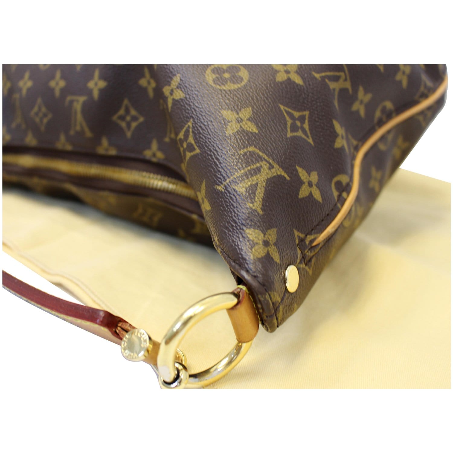 LOUIS VUITTON Sully PM Monogram Canvas Shoulder Bag Brown-US