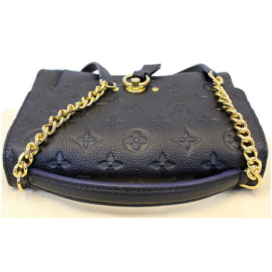 Louis Vuitton Blanche Noir Black Monogram Empreinte Leather Shoulder B -  MyDesignerly