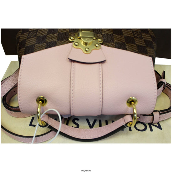 LOUIS VUITTON Damier Ebene Clapton Backpack Magnolia 275398