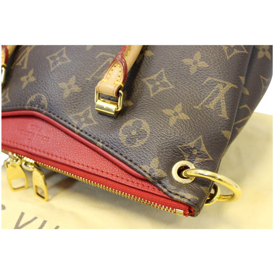 LOUIS VUITTON Nano Pallas Monogram Canvas Shoulder Crossbody Bag-US