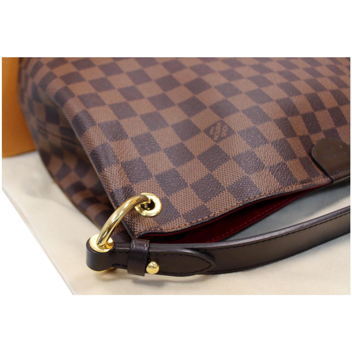 Louis Vuitton Graceful PM Damier Ebene Shoulder Bag