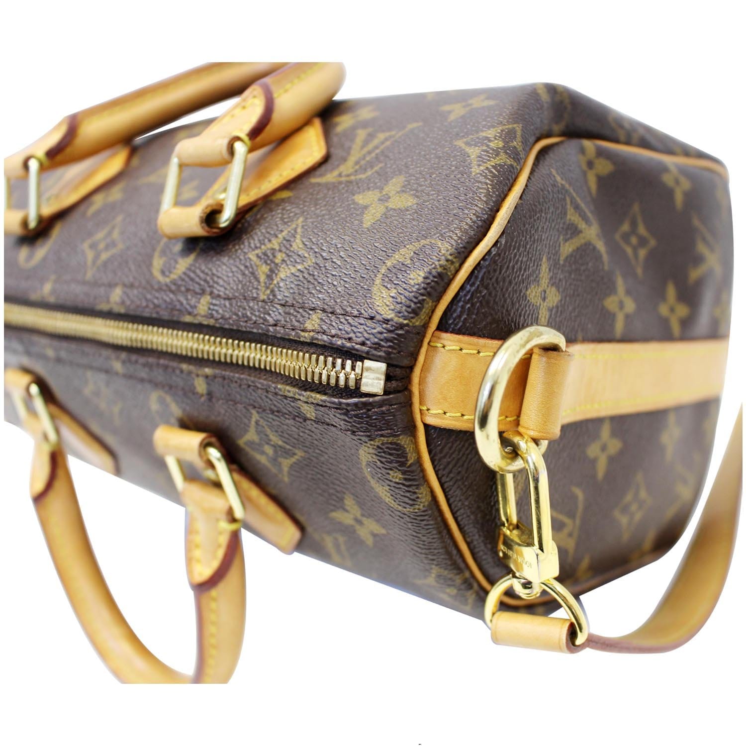 LOUIS VUITTON Speedy 25 Bandouliere Monogram Canvas Shoulder Bag-US