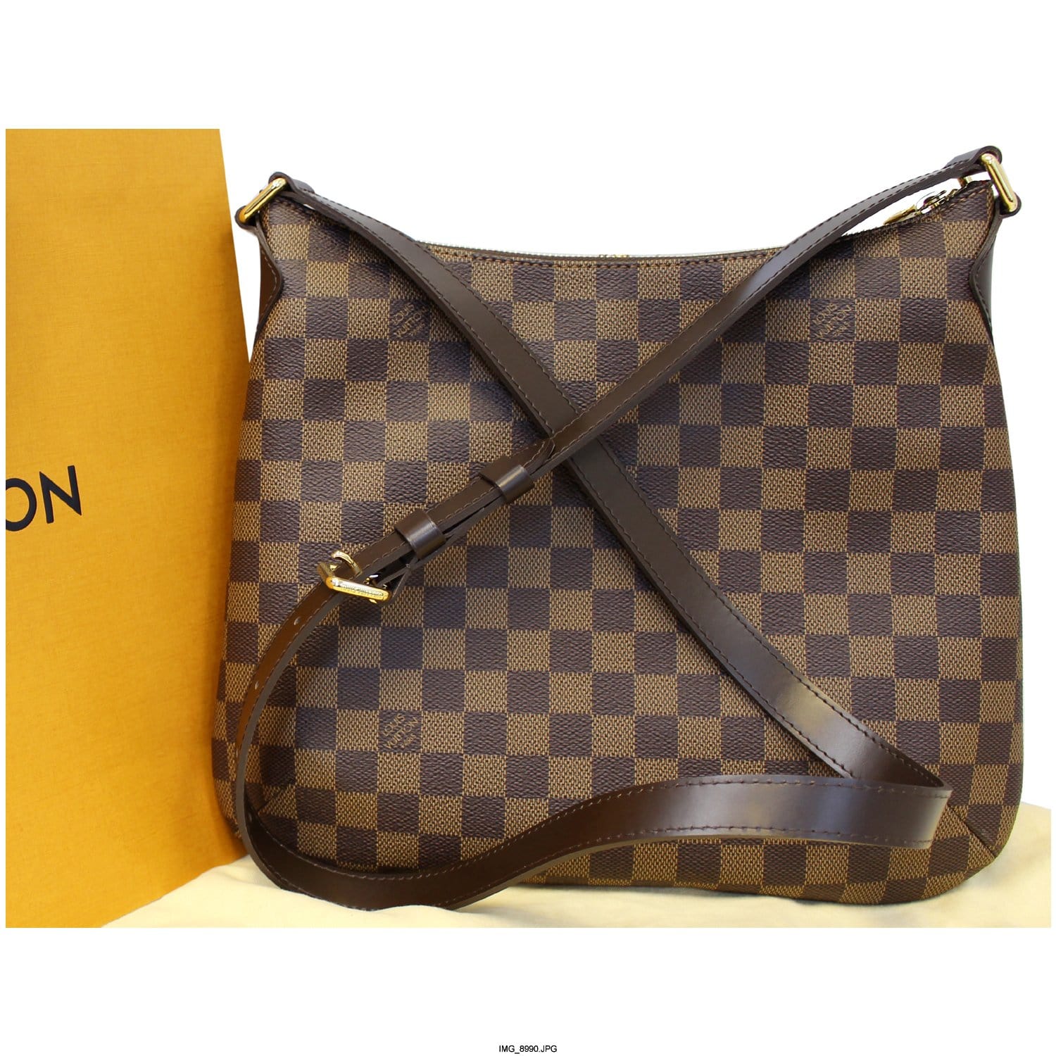 Louis Vuitton Bloomsbury PM Women's Shoulder Bag N42251 Damier Ebene  (Brown)