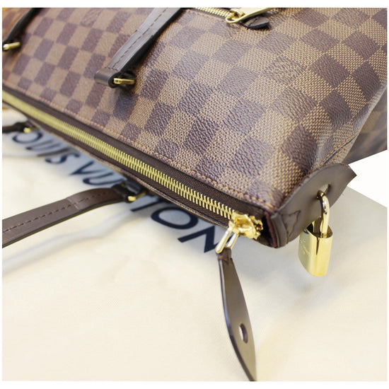 Louis Vuitton Iena PM Damier Ebene Tote Shoulder Bag –