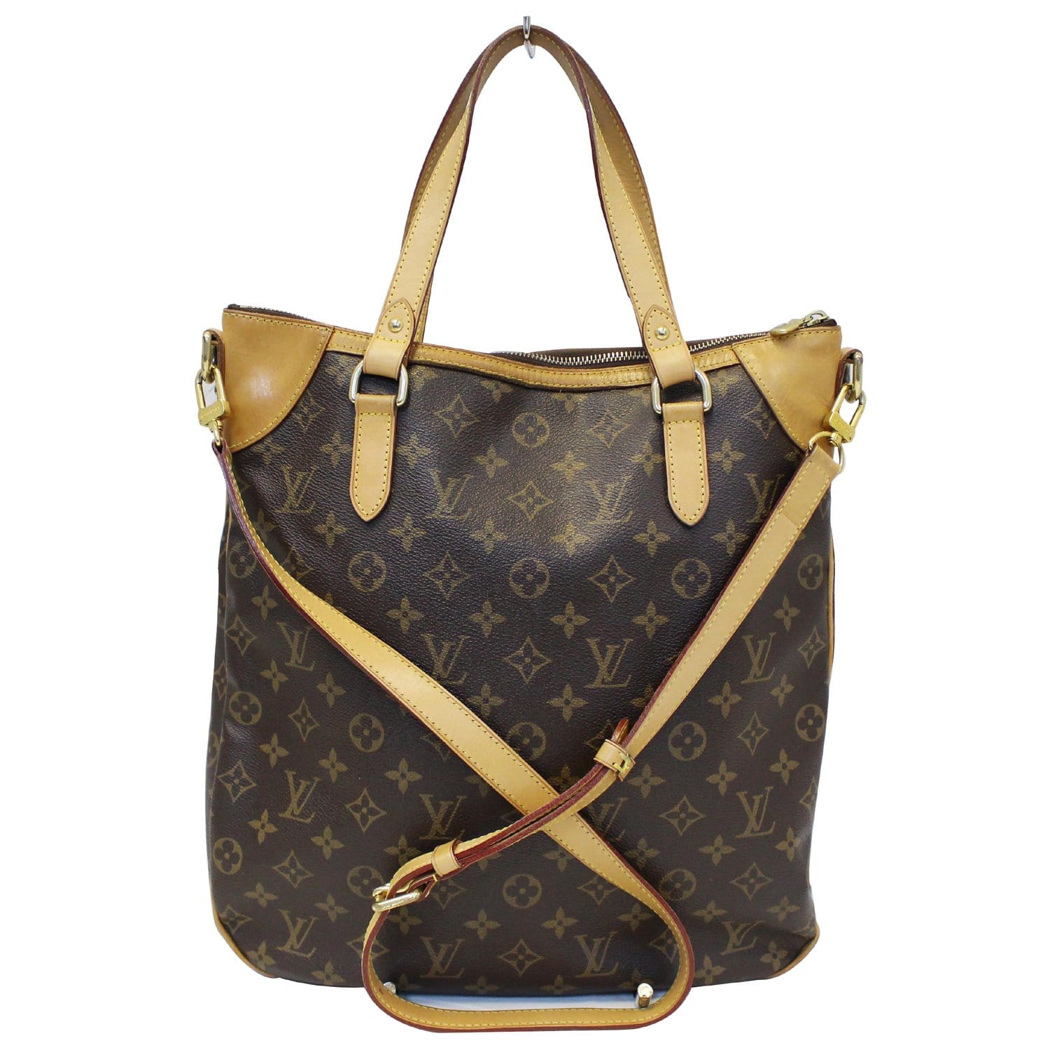 LOUIS VUITTON Odeon GM Monogram Canvas Shoulder Bag Brown-US