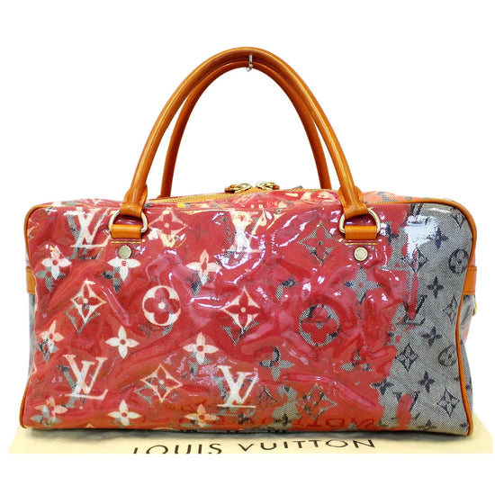 Chic Find: Louis Vuitton Spray Paint Effect Pulp Weekender PM