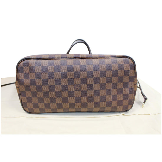 Neverfull crossbody bag Louis Vuitton Brown in Cotton - 38861441