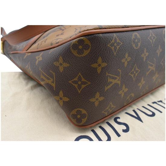 LOUIS VUITTON Reverse Monogram Dauphine Hobo PM | FASHIONPHILE