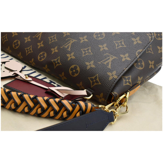 Louis Vuitton Monogram Coated Canvas Beaubourg MM Messenger Bag 2009