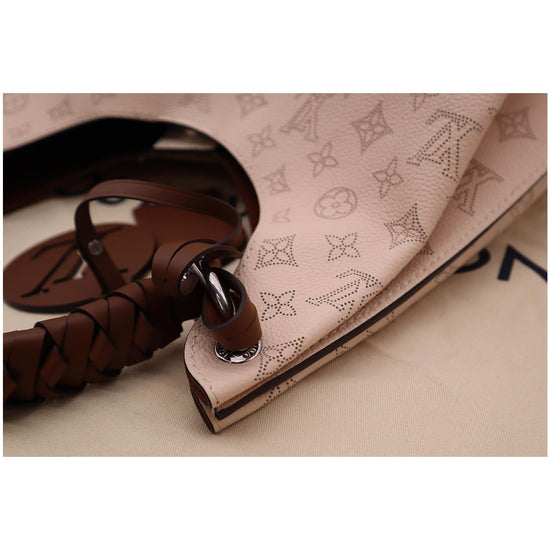 Louis Vuitton Neutrals, Pattern Print Mahina Carmel Hobo