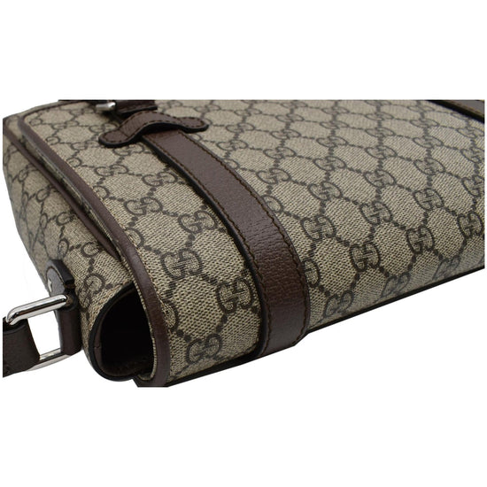 GUCCI GG Supreme Canvas Messenger Bag Beige 658542 - 20% OFF