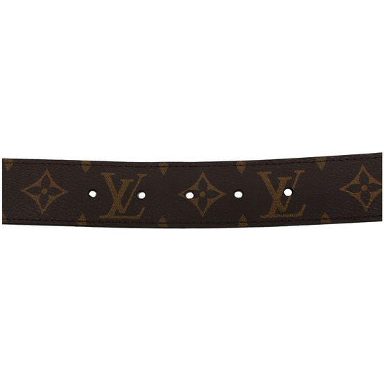 Louis Vuitton LV Cut Monogram Canvas Belt Brown - DDH