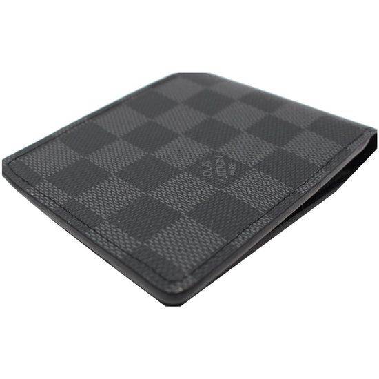 Louis Vuitton 2021 Men’s Multiple Wallet Damier Graphite 3D Canvas