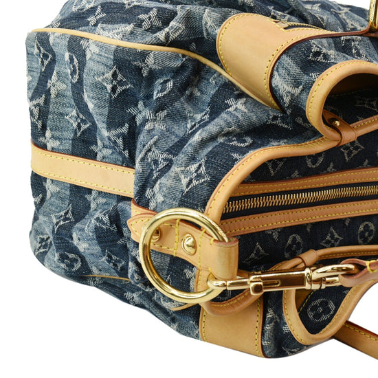 Cabas Raye GM, Used & Preloved Louis Vuitton Tote Bag, LXR Canada, Bleu