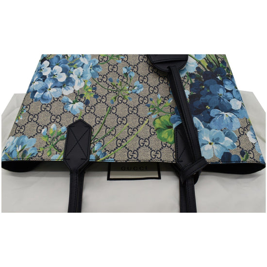 Gucci Blooms reversible bag Blue ref.242887 - Joli Closet