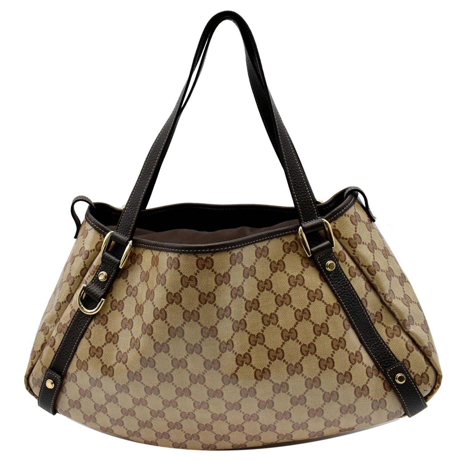 Gucci Crystal GG Logo Monogram Medium Abbey Shoulder Bag