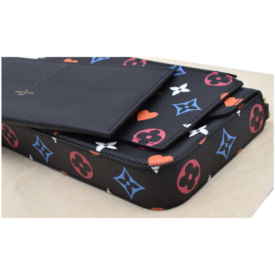 Louis Vuitton Black Multicolor Monogram Canvas Game On Pochette Felicie Bag  - Yoogi's Closet