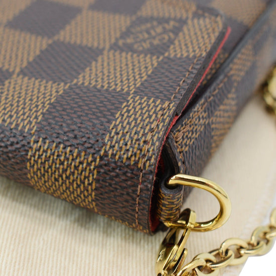 Felicie Pochette Damier Ebene Brown