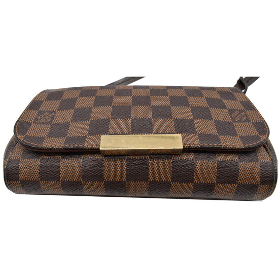 Brown Louis Vuitton Damier Ebene Reporter Melville Crossbody Bag, borsa  louis vuitton sevigne in pelle epi nera