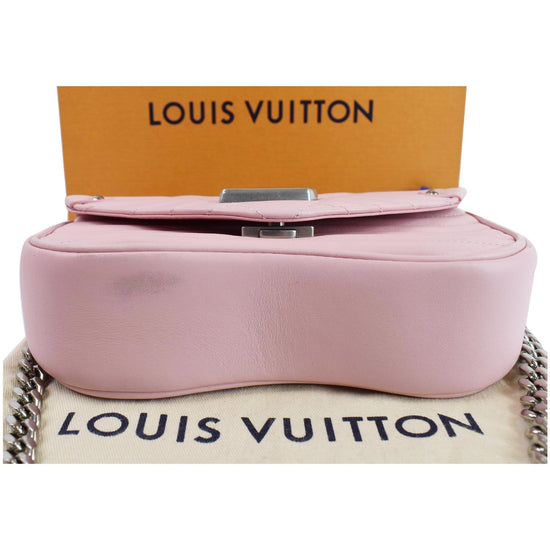 Louis Vuitton Handbag New Wave Pochette With Og Box and Bill With Chain  Sling Pouch (Pink) (LB877) - KDB Deals