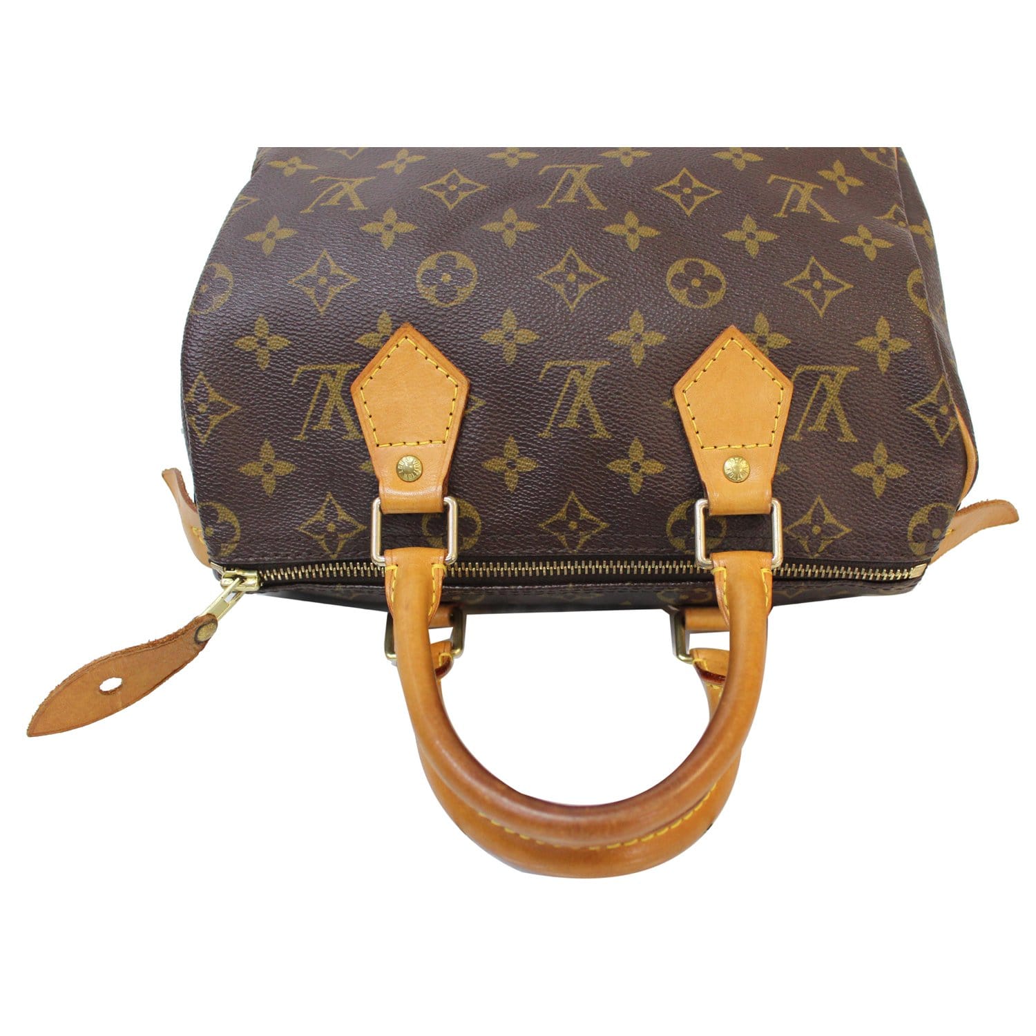 Louis Vuitton Speedy 25 Monogram Canvas Satchel Bag